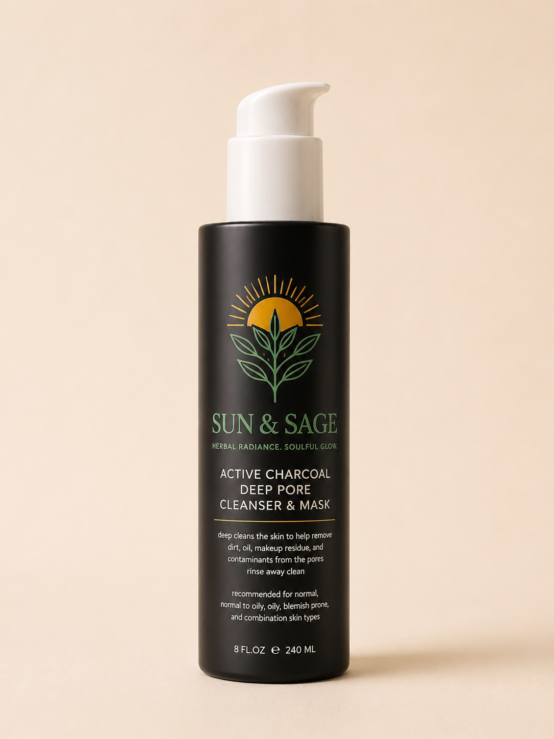 Active Charcoal Deep Pore Cleanser & Mask