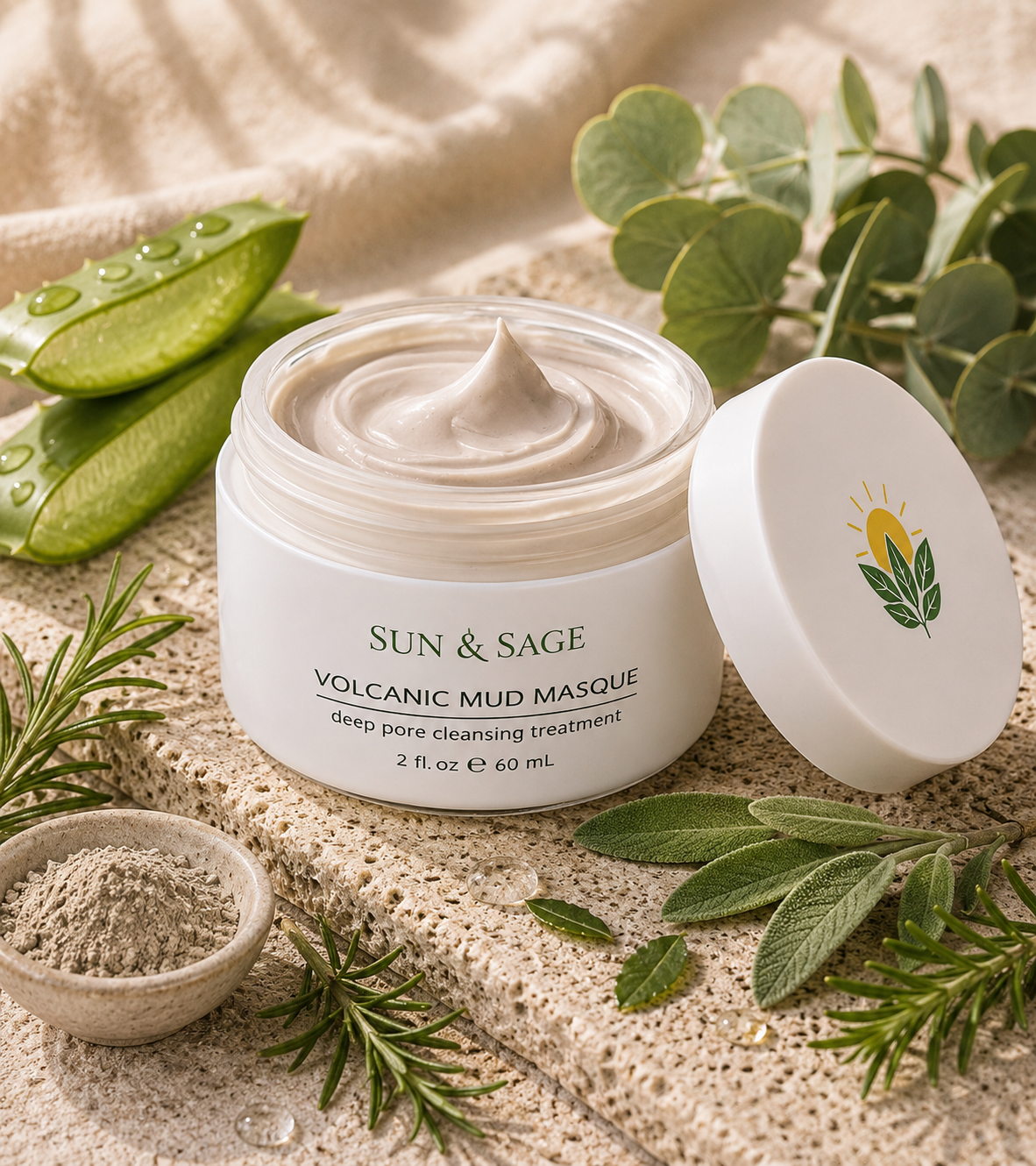 Volcanic Mud Masque