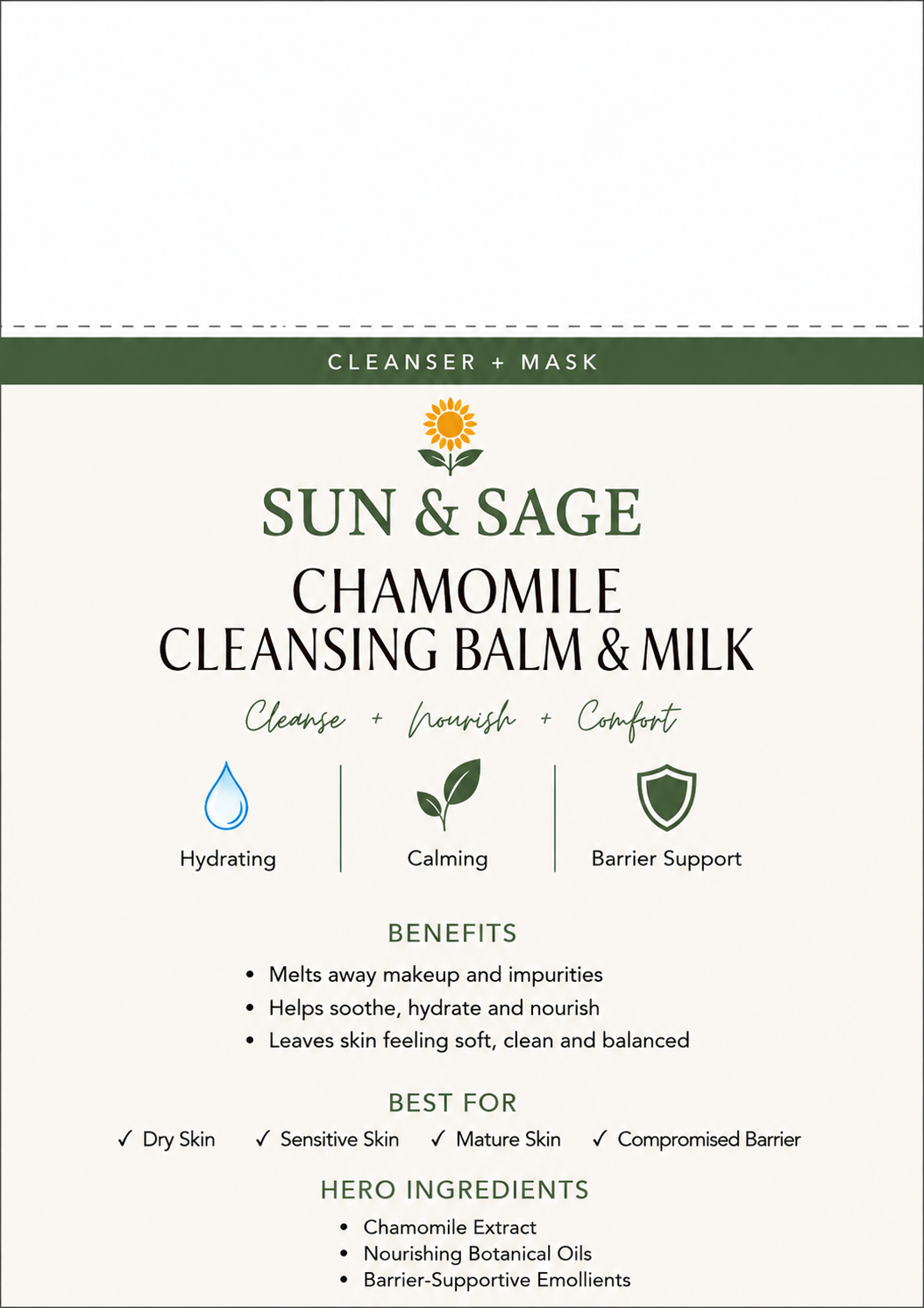 Cleansing Balm & Mask