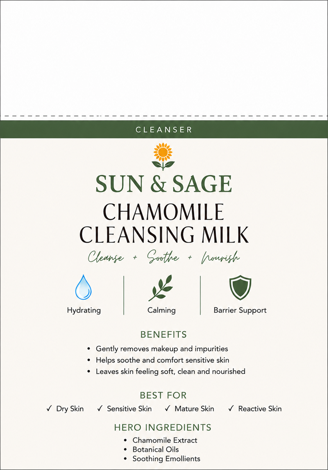 Chamomile Cleansing Milk