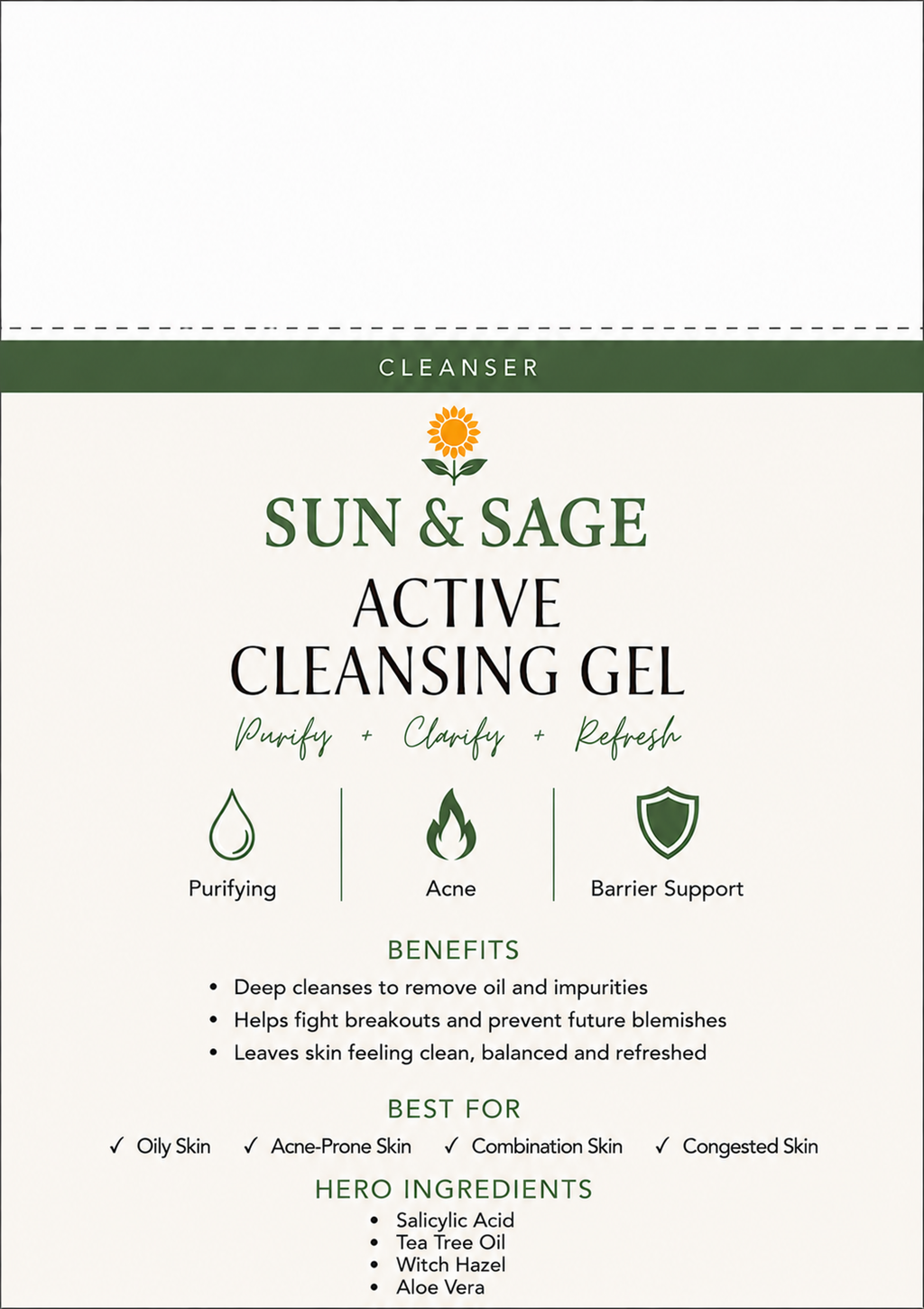 Active Cleansing Gel