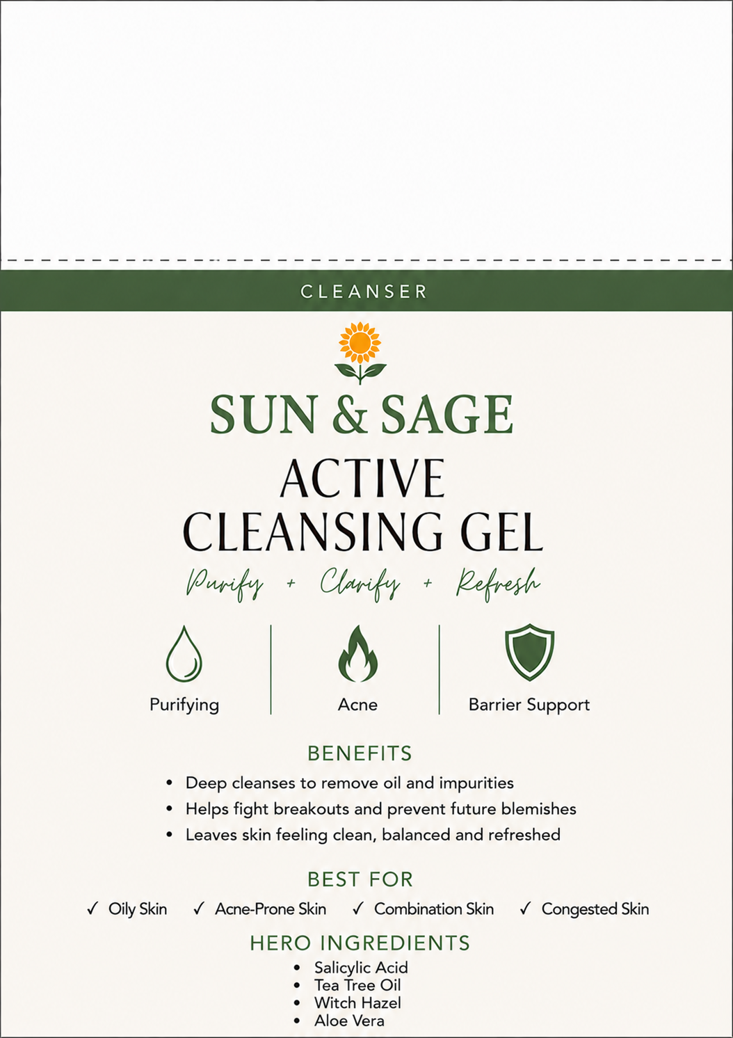Active Cleansing Gel