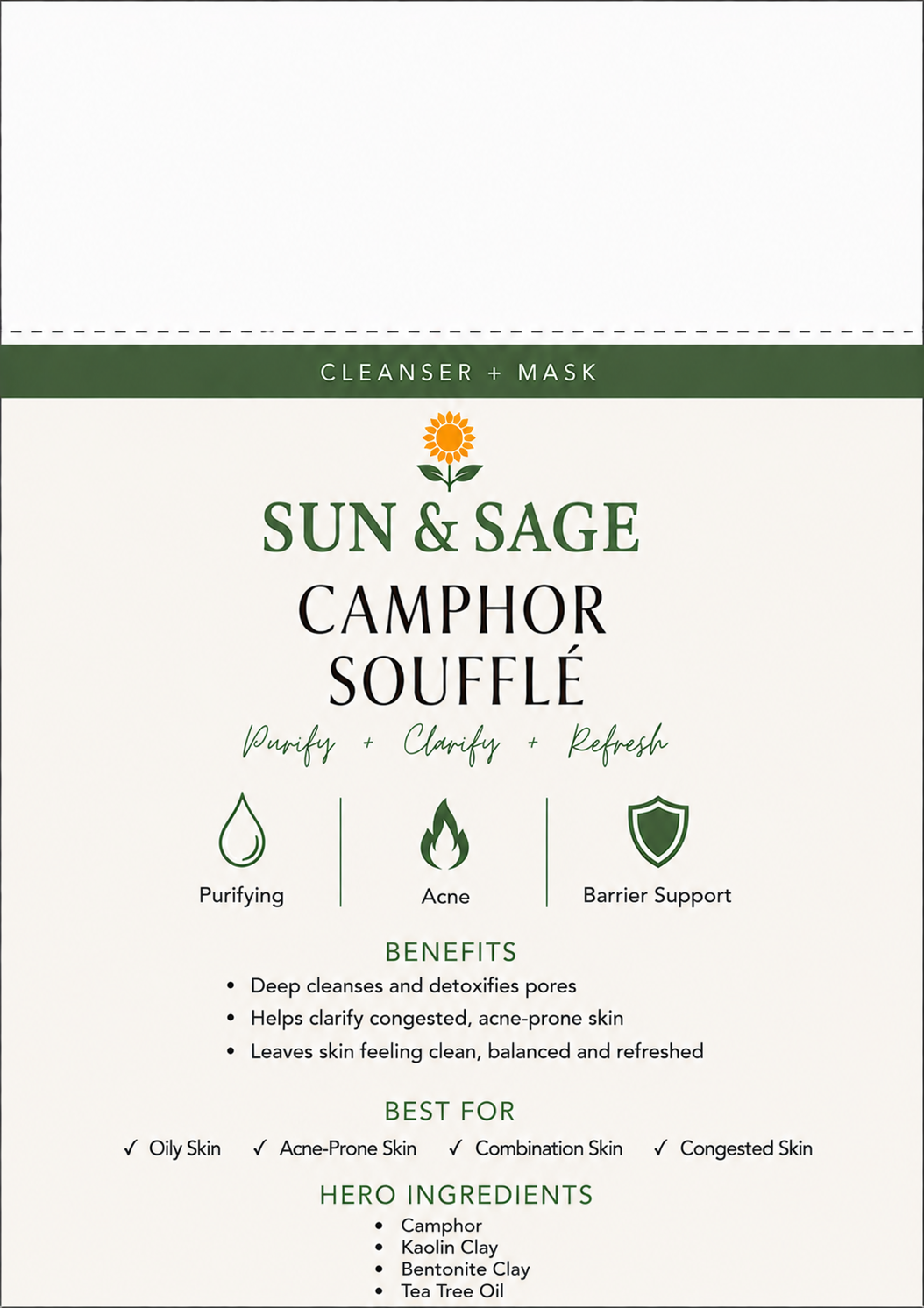 Camphor Soufflé
