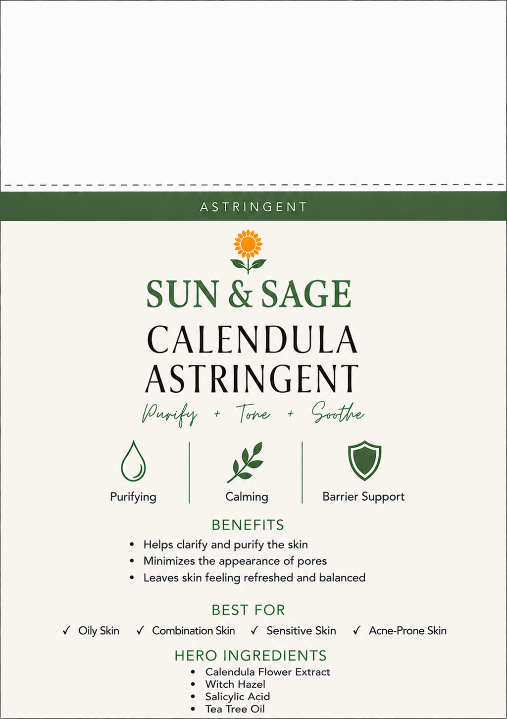 Calendula Astringent