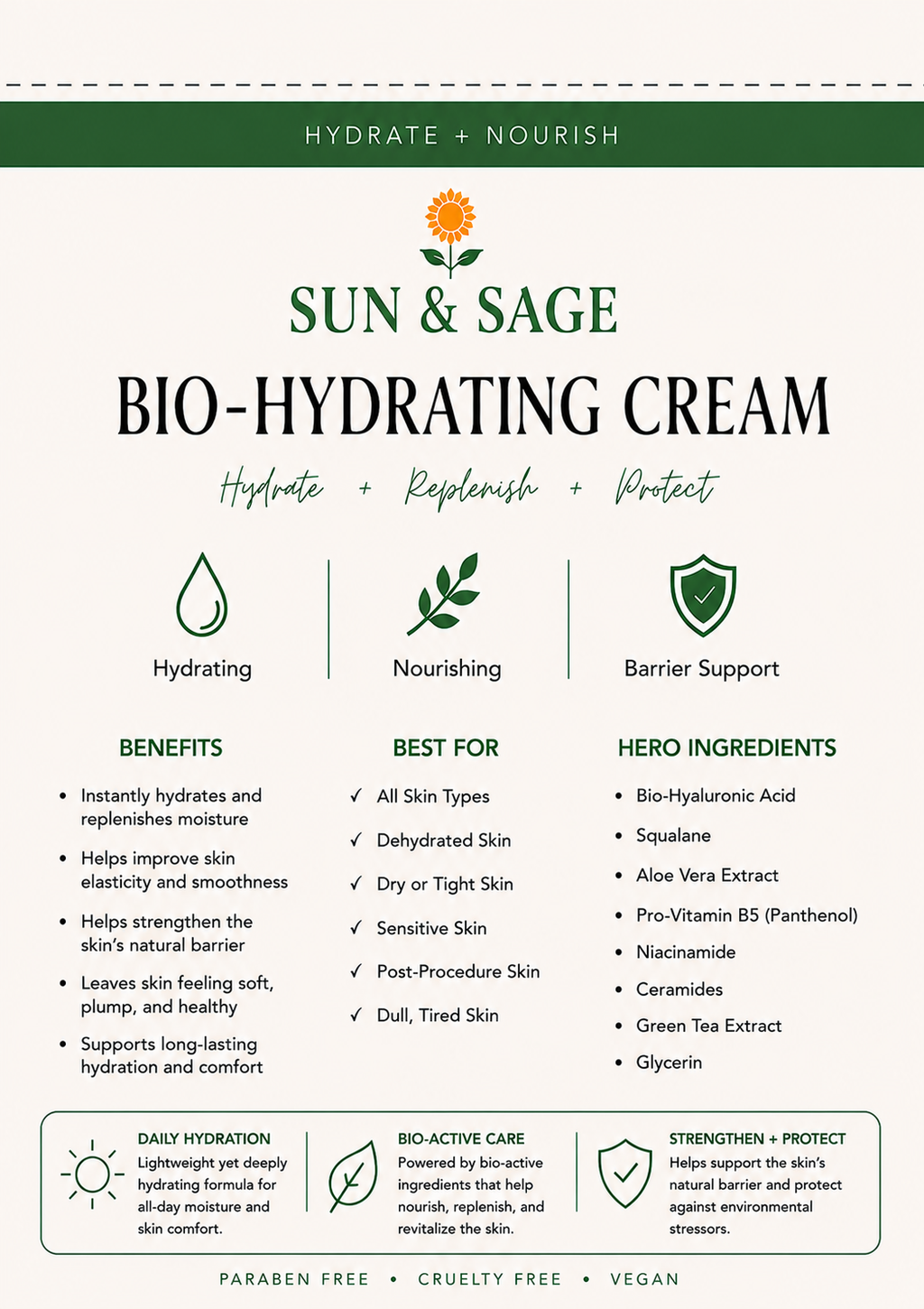 Bio-Hydrating Cream