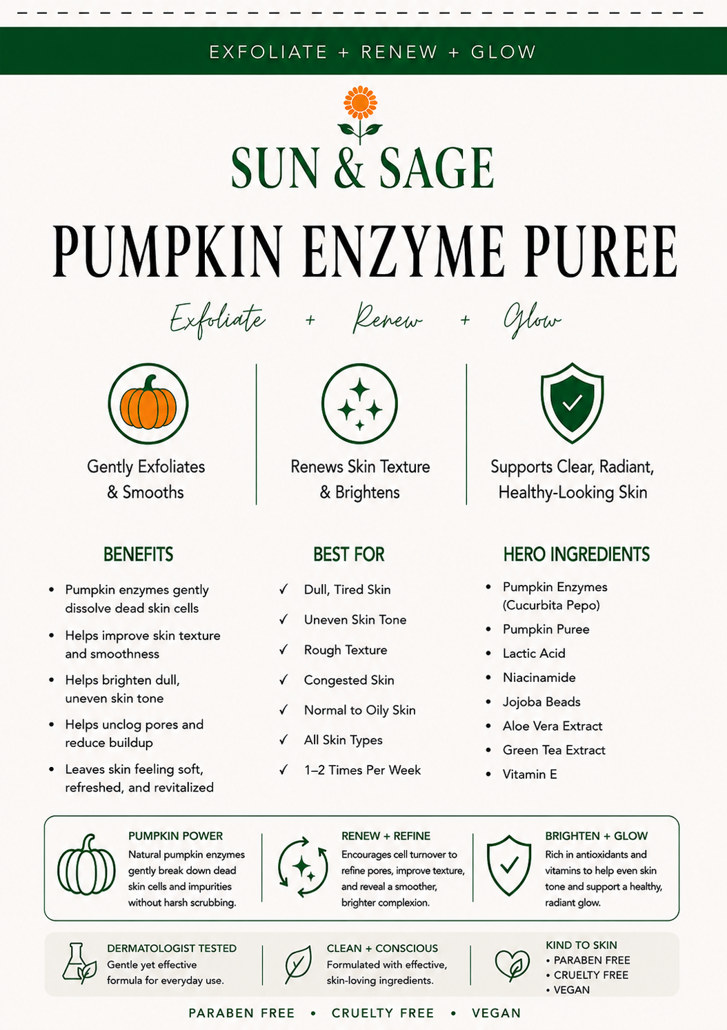 Pumpkin Enzyme Puree